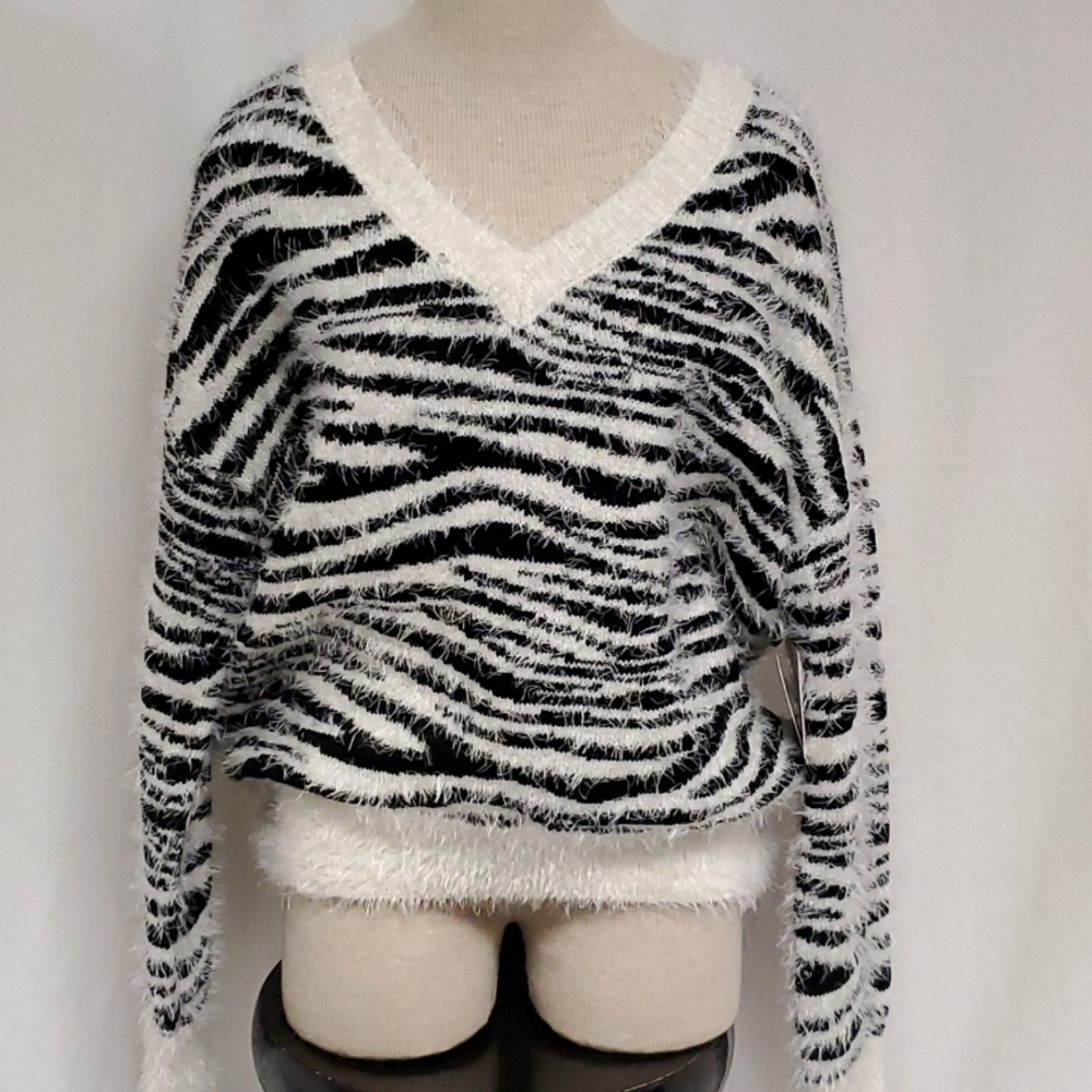 Sweet & sinful Animal print sweater